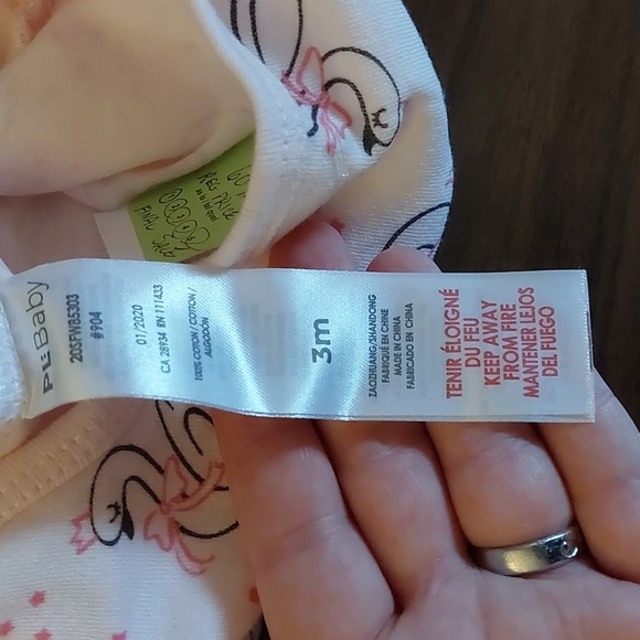 OkPink matching set for baby size 3m - Picture 7 of 7